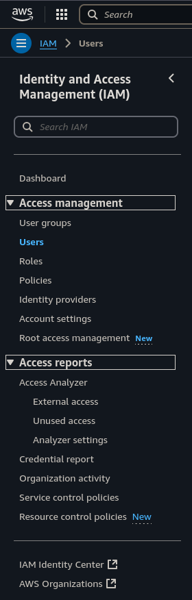 IAM Users