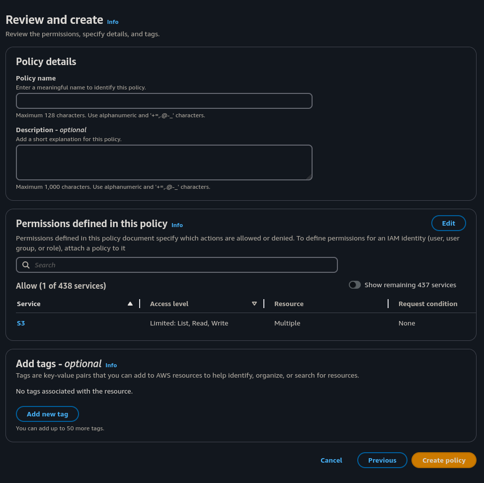 Review policy