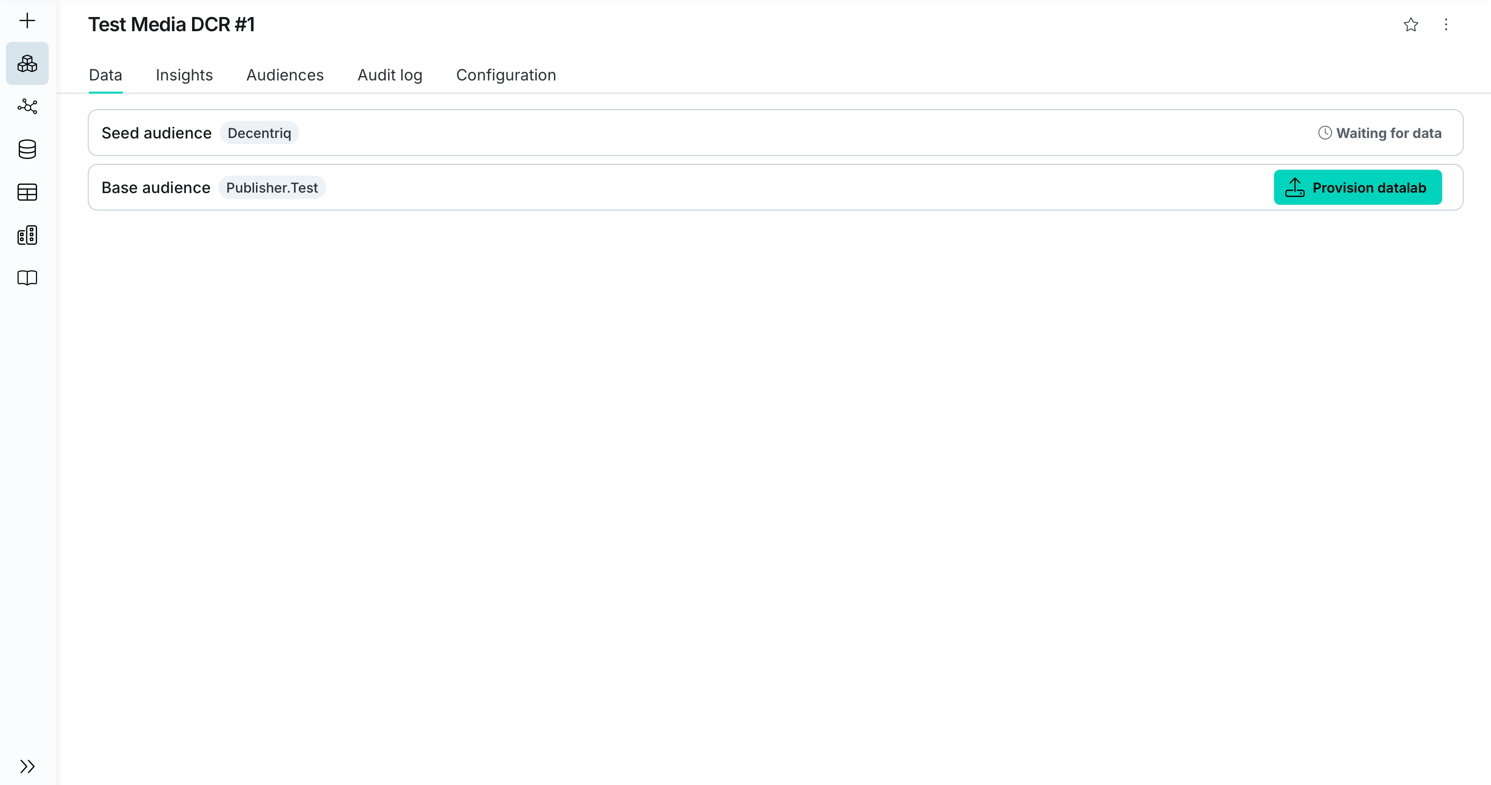 Provision base audience